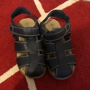Children's Place, Navy Blue Sandals. Boy Sz 2